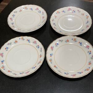 George W.S 6" Plates( lot of 4)